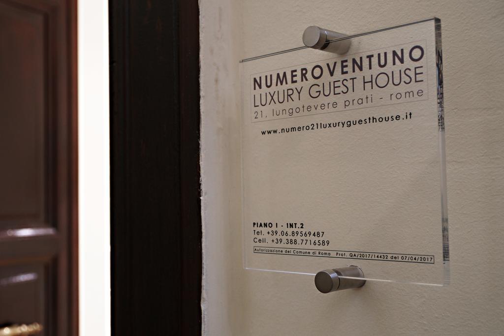 Numero 21 Luxury Guest House Rome Bagian luar foto